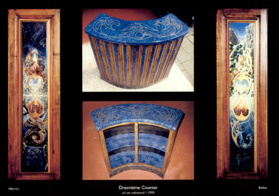 painting, furniture painting, Izhar Rott,