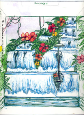 mozaik art, Izhar Rott, bathroom design