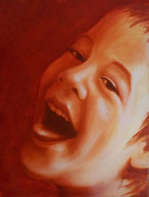 painting, portrait art, Izhar Rott,