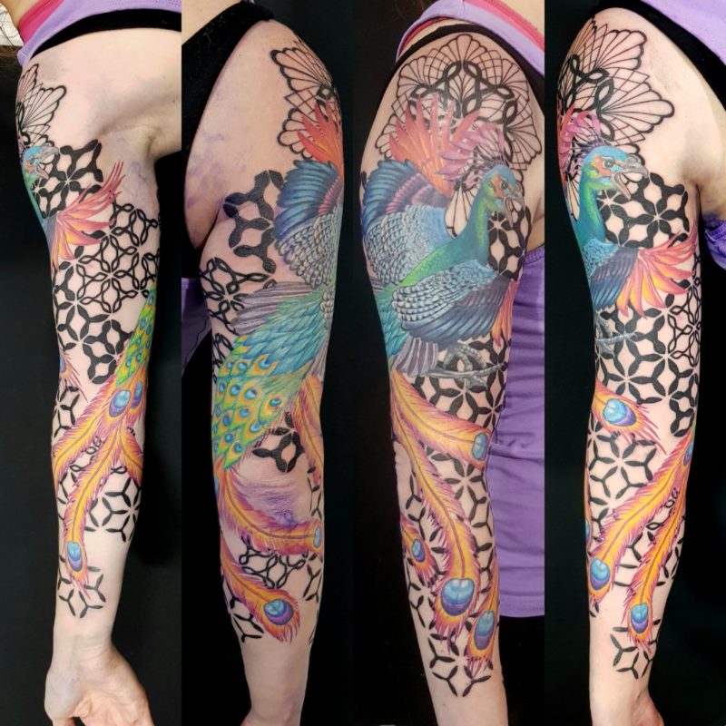 Izhar Rott Geometric Tattoo