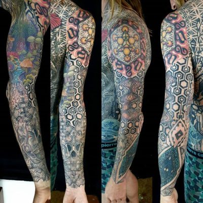 Izhar Rott Psychedelic Tattoo