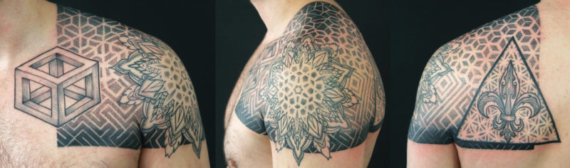 Izhar Rott Geometric Tattoo