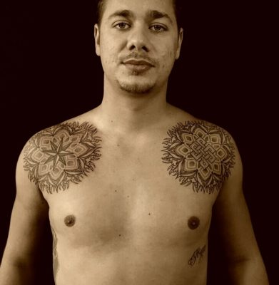 Izhar Rott Geometric Tattoo