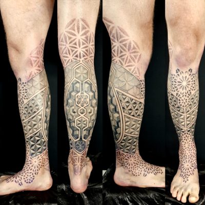 Izhar Rott Geometric Tattoo