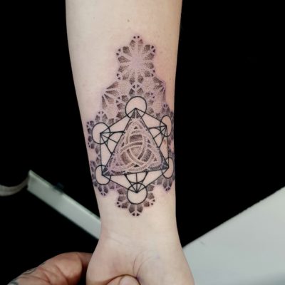 Izhar Rott Geometric Tattoo