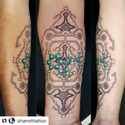 Izhar Rott Psychedelic Tattoo