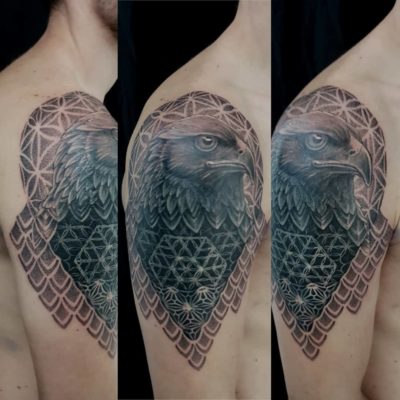 Izhar Rott Cover-up Tattoo