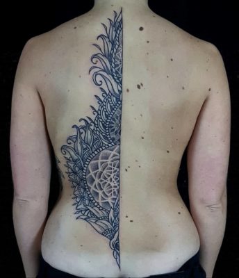 Izhar Rott Geometric Tattoo