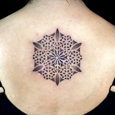 Izhar Rott Geometric Tattoo