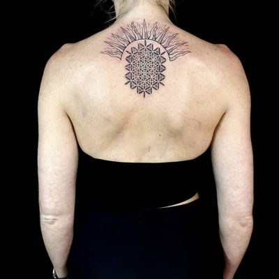 Izhar Rott Geometric Tattoo