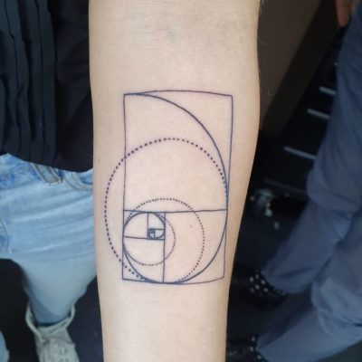 Izhar Rott Geometric Tattoo