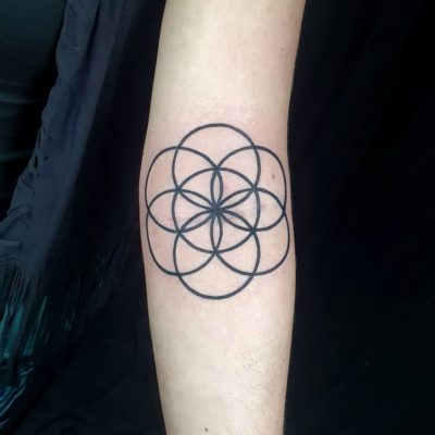 Izhar Rott Geometric Tattoo