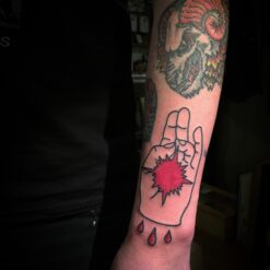 right_on_mountain_tattoo | Jevin tattoo Amsterdam