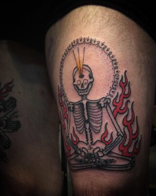 right_on_mountain_tattoo | Jevin tattoo Amsterdam