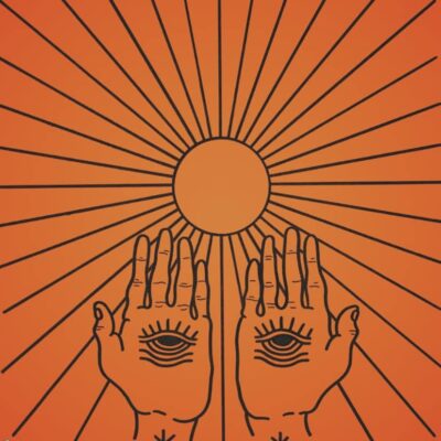 Right on Mountain Tattoo, Psychedelic Propaganda Art