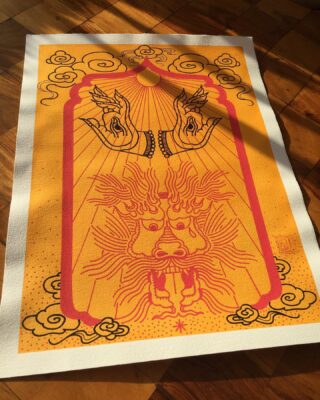 Right on Mountain Tattoo, Psychedelic Propaganda Art