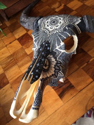 Right on Mountain Tattoo, Psychedelic Propaganda Art