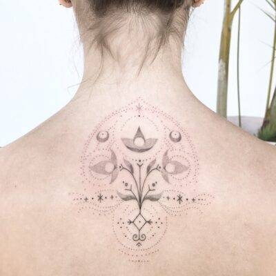 Emily Ink & Earth hand poke tattoo artist