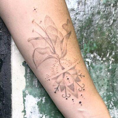 Emily Ink & Earth hand poke tattoo artist