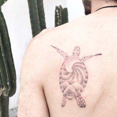 Emily Ink & Earth hand poke tattoo artist