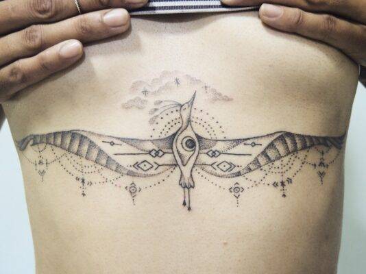 Emily Ink & Earth hand poke tattoo artist