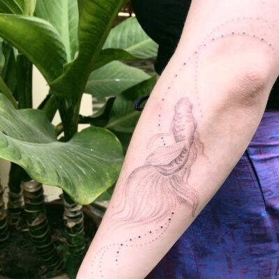 Emily Ink & Earth hand poke tattoo artist