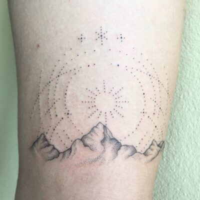 Emily Ink & Earth hand poke tattoo artist