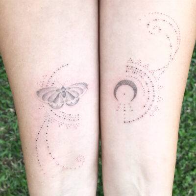 Emily Ink & Earth hand poke tattoo artist