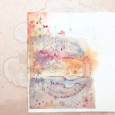 Emily Ink & Earth hand poke tattoo artist