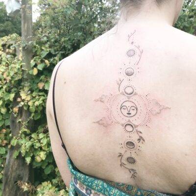 Emily Ink & Earth hand poke tattoo artist