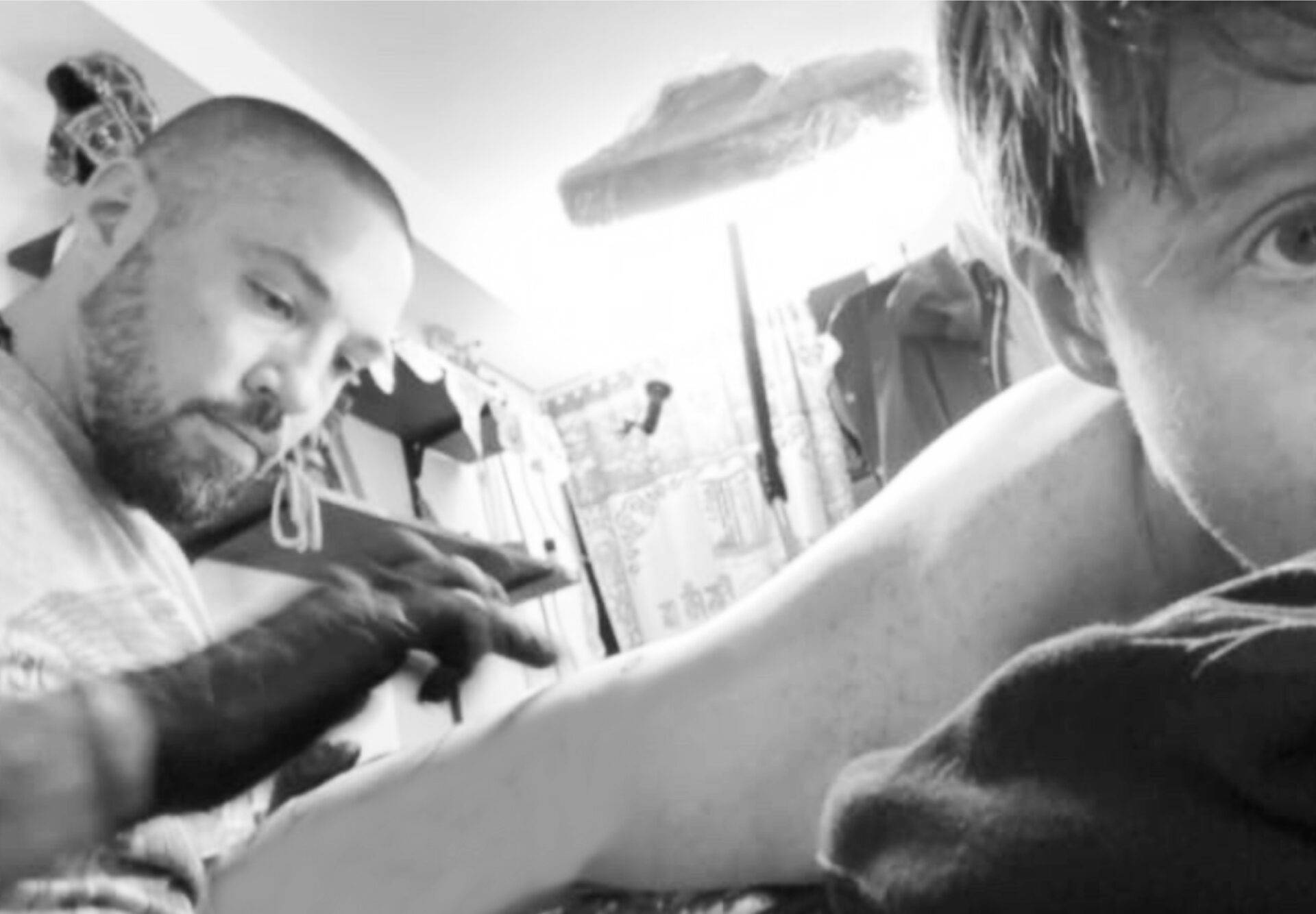 Ritual Bear tattoos, Symbols and sacred tattoos, handpoke tattoo