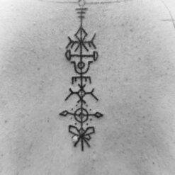 Ritual Bear tattoos, Symbols and sacred tattoos, handpoke tattoo